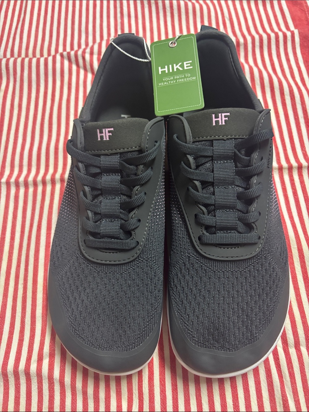 NWT HF Women’s Charcoal Athletic Sneakers — Lightweight Comfort